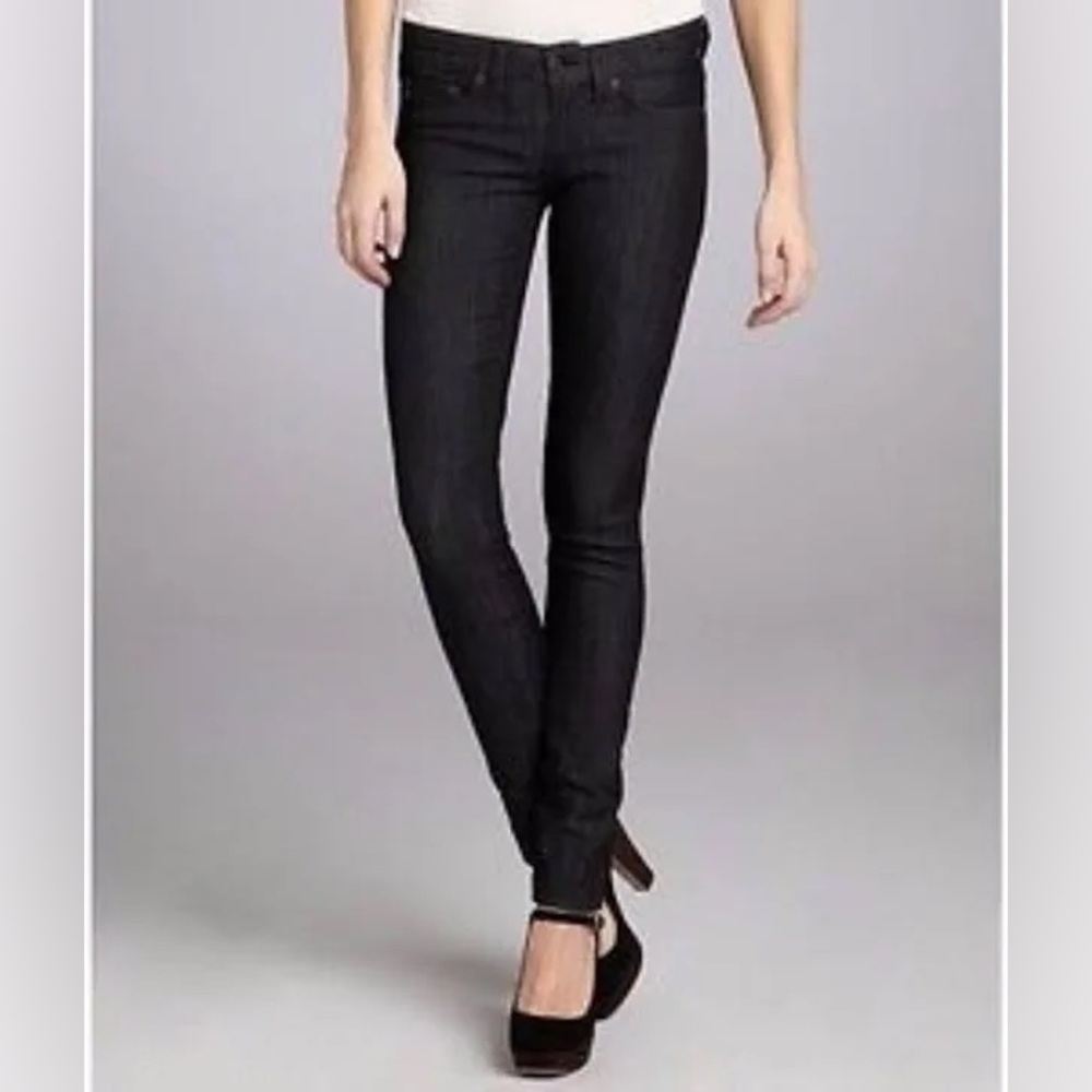 AG Adriano Goldschmied “The Jegging” Super Skinny Fit Denim- Black/ Size 26